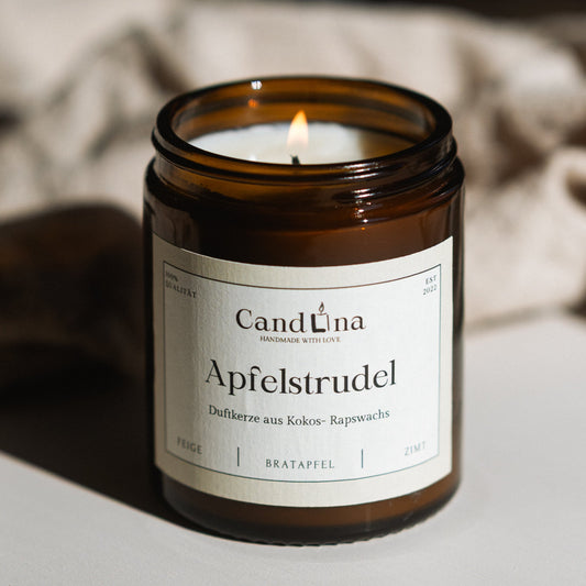 Apfelstrudel Duftkerze