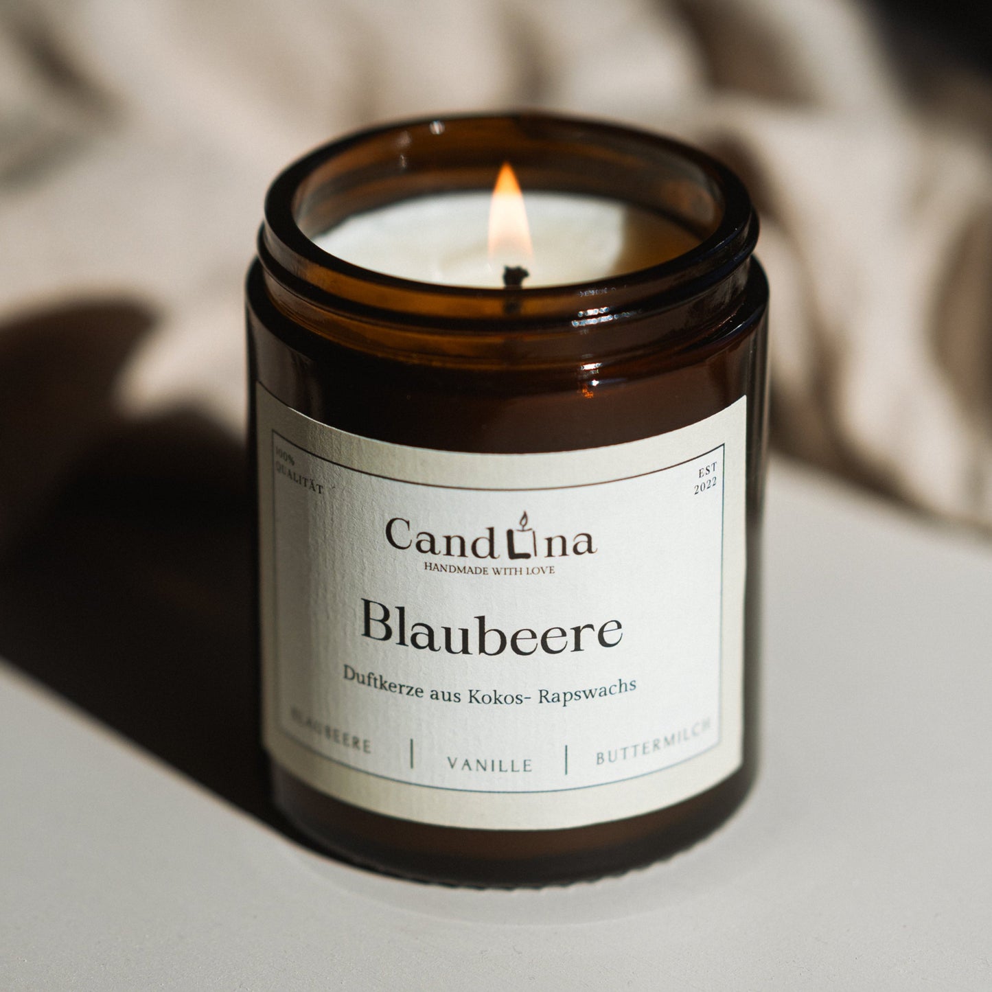Blaubeere Duftkerze