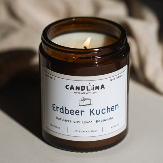 Erdbeer Kuchen | Limited Edition Duftkerze